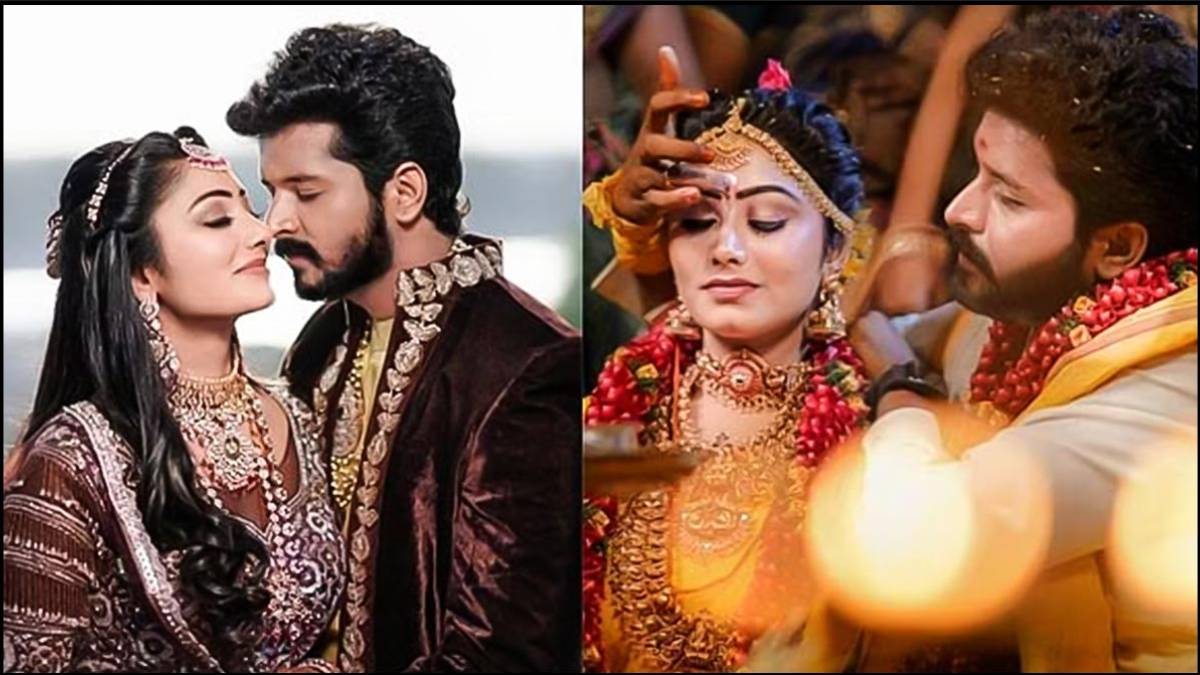 Serial actor Vishnu Kanth has revealed about his wife Samyukthas Shanthi Mukurtham problems 