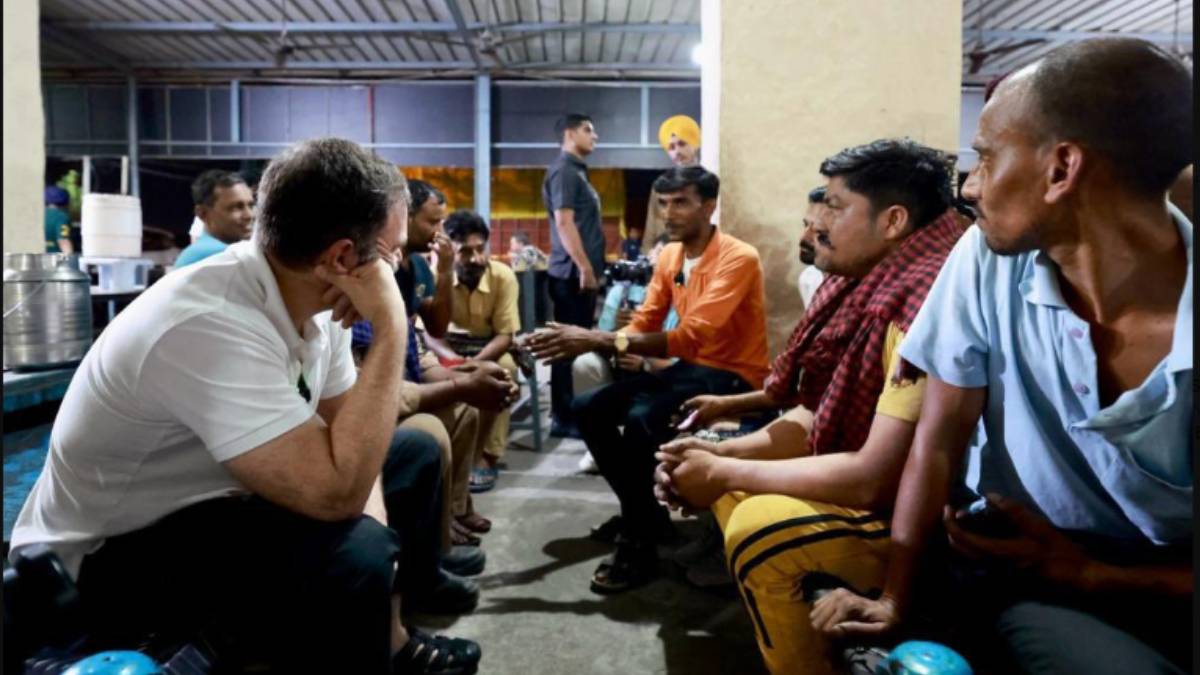 Congress leader Rahul Gandhi’s travelled truck to discuss ‘drivers issues’ 