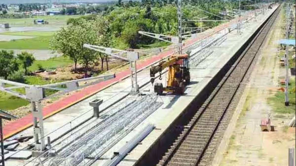 Railway board sanctioned 5 train tracks over 575 km in Tamilnadu 