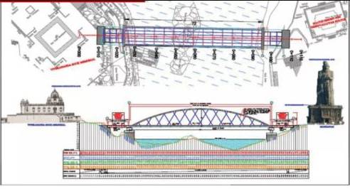 Tour Kanniyakumari glass cage bridge will be completed in one year, says DMK minister ev velu Tour Kanniyakumari glass cage bridge will be completed in one year, says DMK minister ev velu