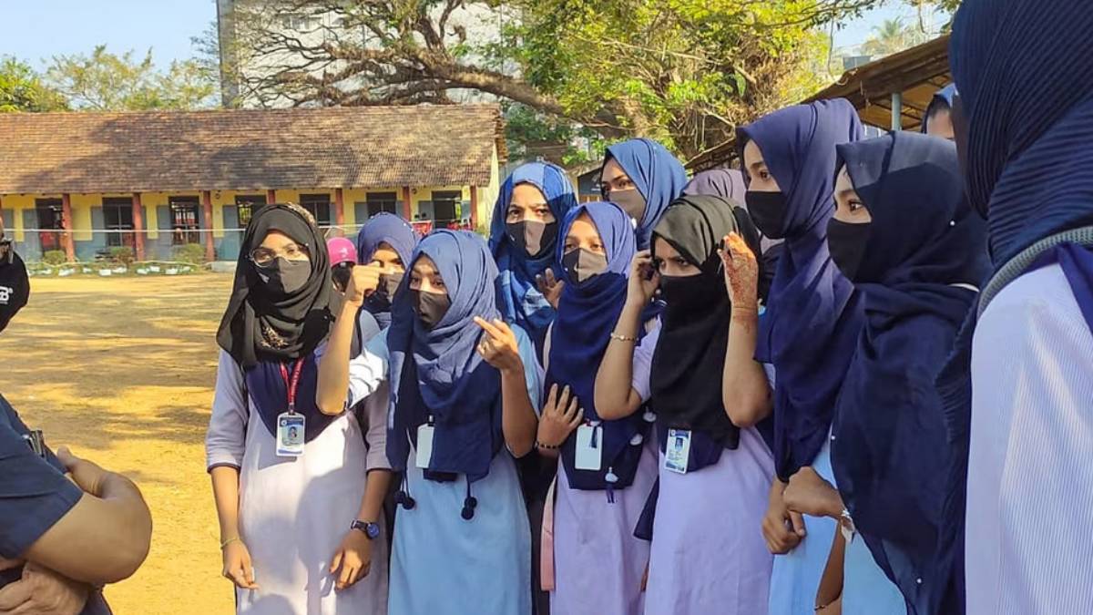 The police formed a special force to nab the BJP executive who said government doctors should not wear hijab 