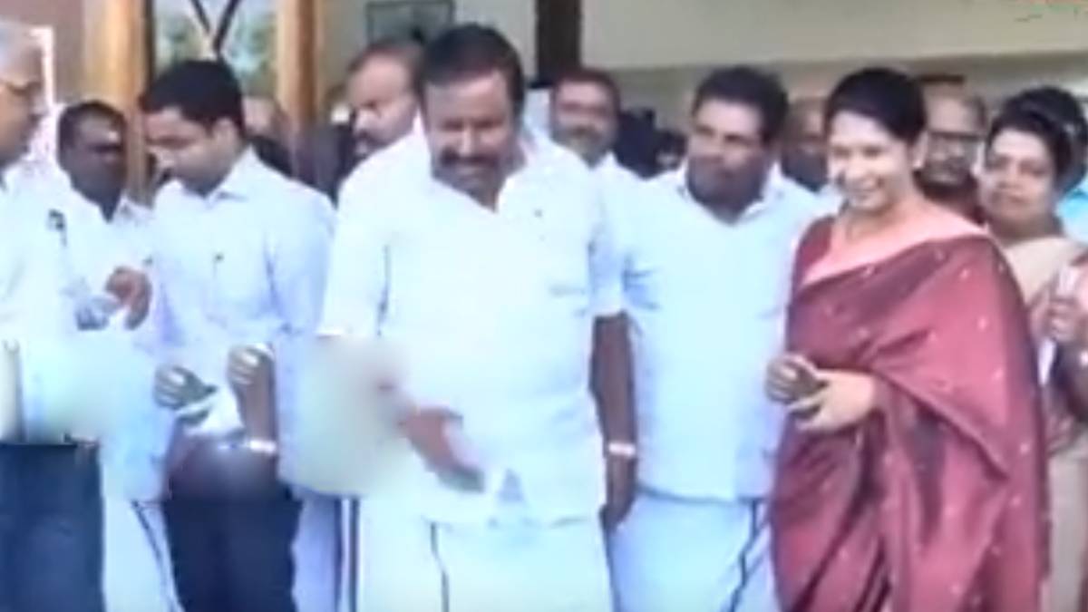Minister KN Nehru, Kanimozhi reactions about raid on Minister senthil balaji Minister KN Nehru, Kanimozhi reactions about raid on Minister senthil balaji