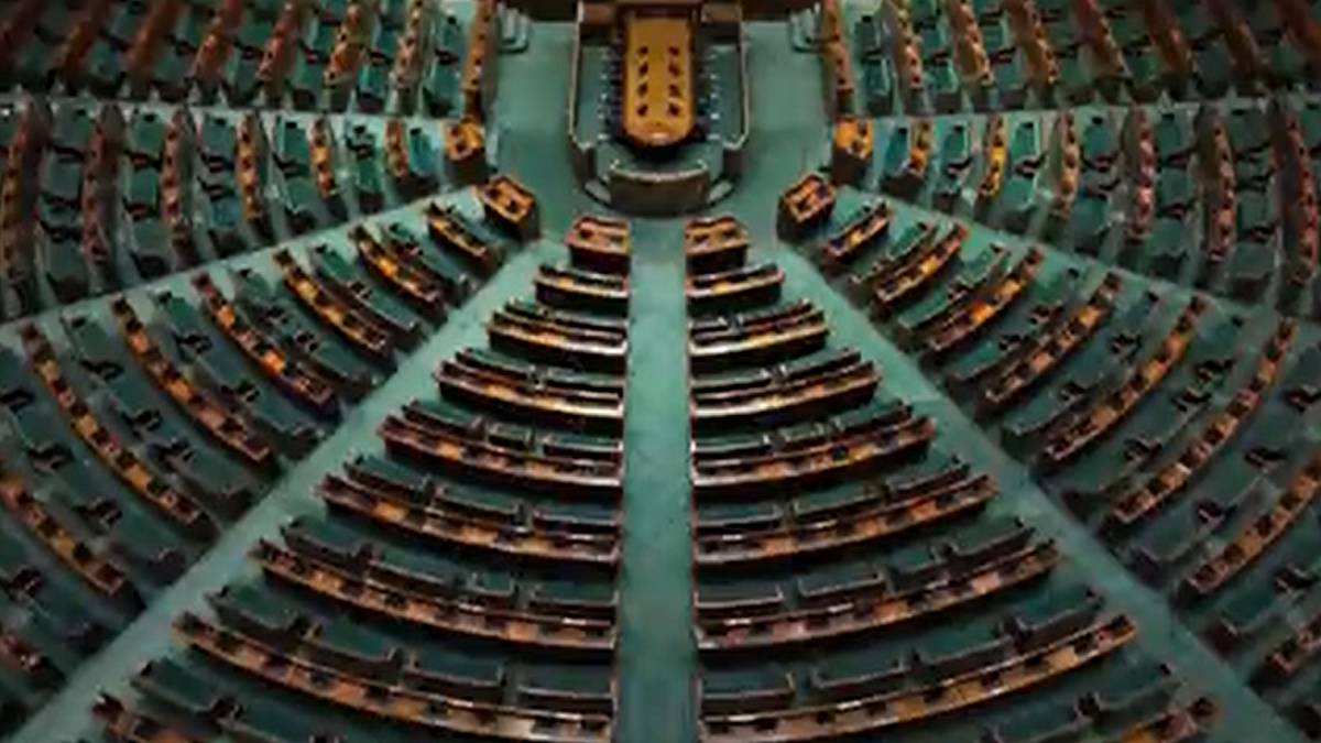 First look at the New Parliament building that will be inaugurated by pm Modi on May 28, video First look at the New Parliament building that will be inaugurated by pm Modi on May 28, video