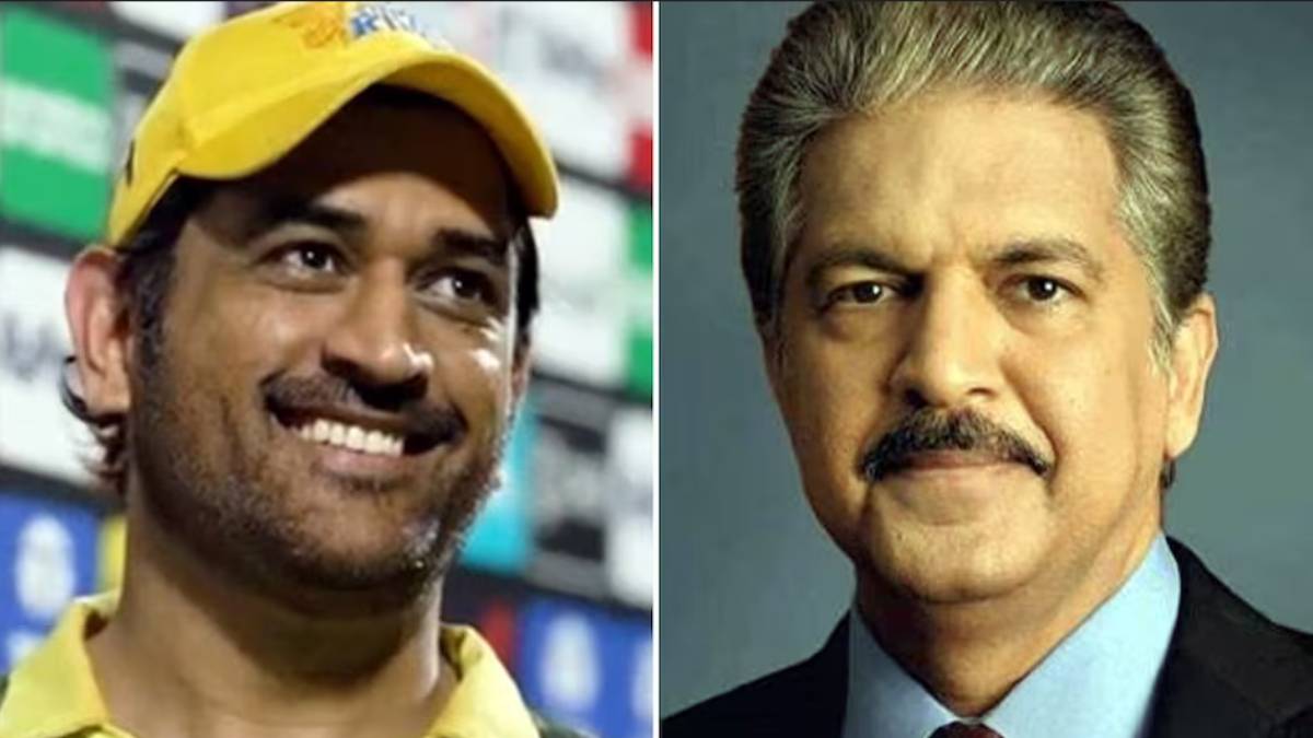 Anand Mahindra tweeted about Dhoni winning moment in CSK 