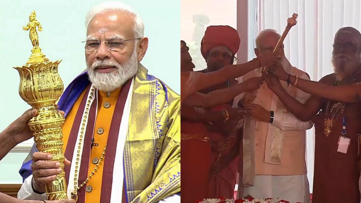 Rajya Sabha MP Ilayaraja says that he is proud and happy that the sengol has returned to its rightful place Rajya Sabha MP Ilayaraja says that he is proud and happy that the sengol has returned to its rightful place