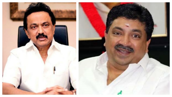 Minister PTR Palanivel Thiyagarajans name was removed from Madurai DMK public meeting Minister PTR Palanivel Thiyagarajans name was removed from Madurai DMK public meeting