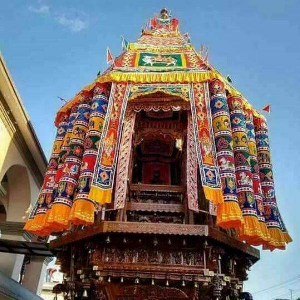 Thanjavur Big temple Chithirai festival: Periya kovil Chithirai Throttam held on Today 