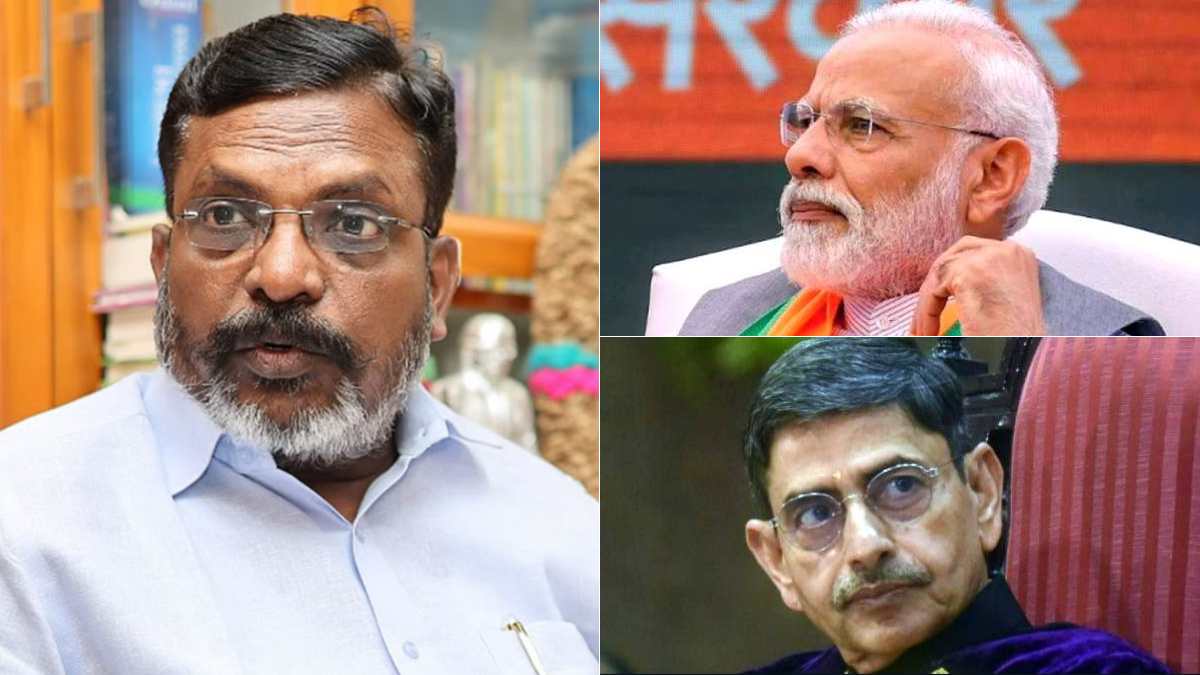 Prime Minister Modi should not talk like a movie buff in a high position: Thirumavalavan Slams Prime Minister Modi should not talk like a movie buff in a high position: Thirumavalavan Slams