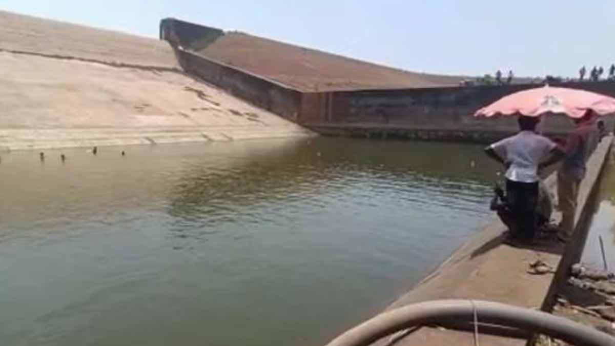 Chhattisgarh Officer Pumped Out 21 lakh literes of Water After His Phone Fell Into Reservoir