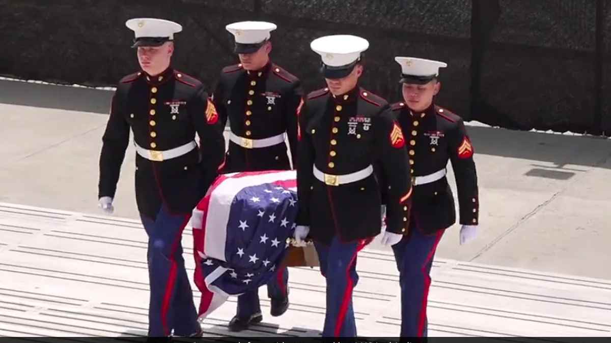 58 years after his death, Mortal remains of American army officer returned home 58 years after his death, Mortal remains of American army officer returned home