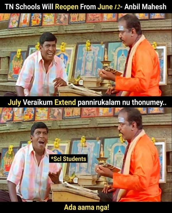 Funny memes collection on school reopen 05-06-2023