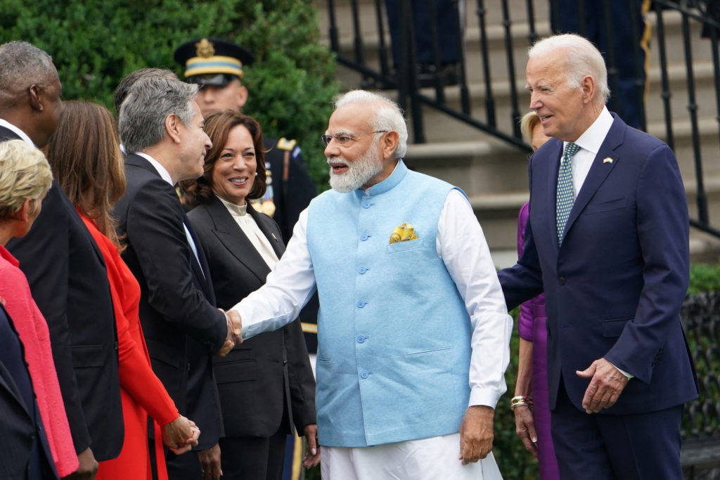 US Vice President Kamala Harris gives special lunch for Indian PM Narendra Modi at Washington US Vice President Kamala Harris gives special lunch for Indian PM Narendra Modi at Washington