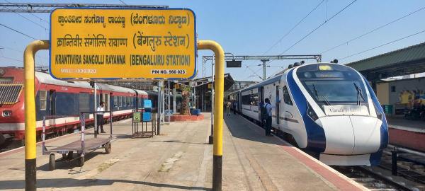  200 km per hour Southern Railway to introduce semi high speed train in Bangalore - Chennai route