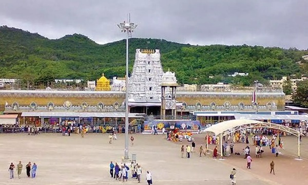 Controversy after tea was sold in a tea cup with the symbol of the cross on Tirupati Hill 