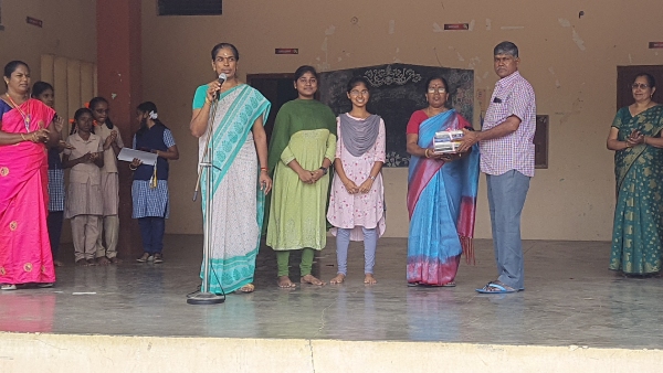 Former students gifted government schools to celebrate their parents wedding anniversary 