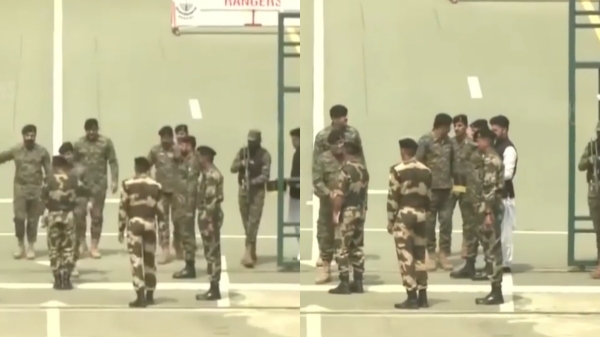 Bakrid 2023: India-Pakistan security forces exchange sweets at Attari Wagah border 