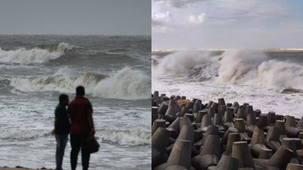  why did the very severe cyclone Biparjoy spend such an unusually long time at sea? 
