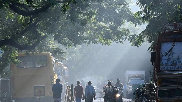 What are the steps taken to reduce chennai air pollution as it is more than safe levels