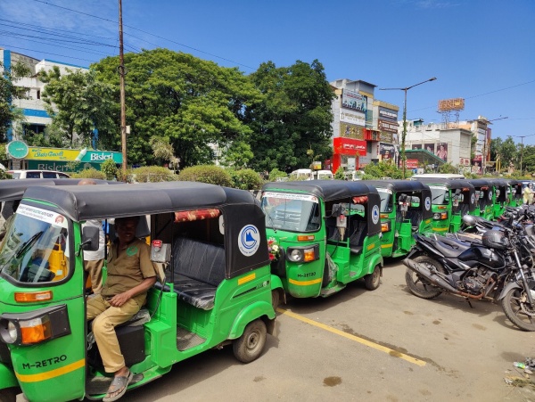 How about an electric auto in Chennai Metro? Travel for just rs.25 per KM 