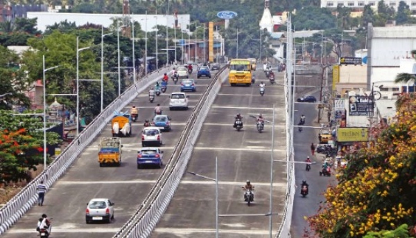 Coimbatore kavundampalayam new flyover open for Trial run, Motorists were delighted Coimbatore kavundampalayam new flyover open for Trial run, Motorists were delighted
