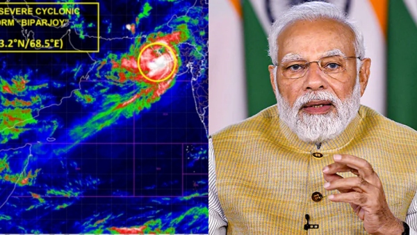  Cyclone Biparjoy - PM Narendra Modi asks Gujarat CM about coastal areas 