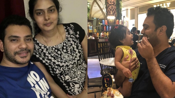  Sethuraman wife posts about Fathers day 