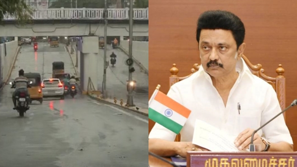 Water is not logging in Chennai roads for too long due to the successful storm water drain system 