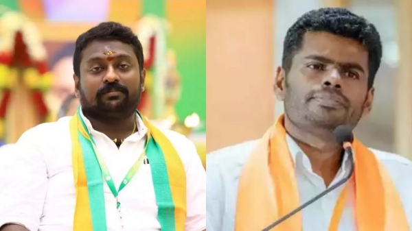 Tamil Nadu BJP leader Annamalai condemn post in Tweeter for SG Suryah arrest 