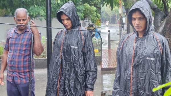 Who is Dhanalakshmi Saravanan, the councillor working on the ground amid heavy rain in Chennai? 