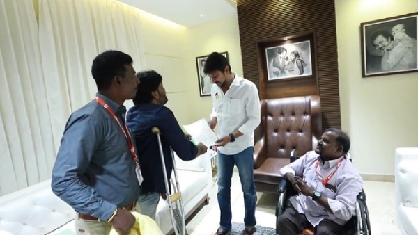  Udhayanidhi Stalin has solved to the problem of disabled people for the last 10 years