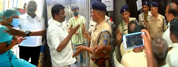 DMK MLAs denied permission to see Senthil Balaji by CRPF 