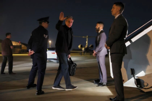  US Secretary of State Antony Blinken arrives to China to ease strained relations