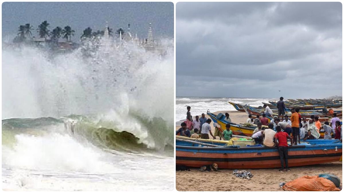 Chennai met warned fisherman regarding Cyclone in Arabian sea and Bay of Bengal Chennai met warned fisherman regarding Cyclone in Arabian sea and Bay of Bengal