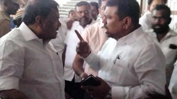 ramanathapuram mp navas kani complaint against collector to chief secretary iraianbu 