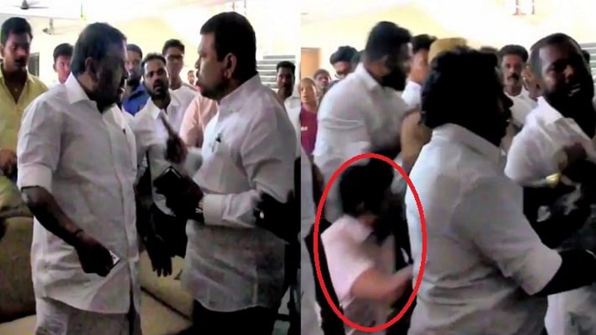 Police arrested Ramanathapuram MP Navas kanis PA who pushed down collector Police arrested Ramanathapuram MP Navas kanis PA who pushed down collector