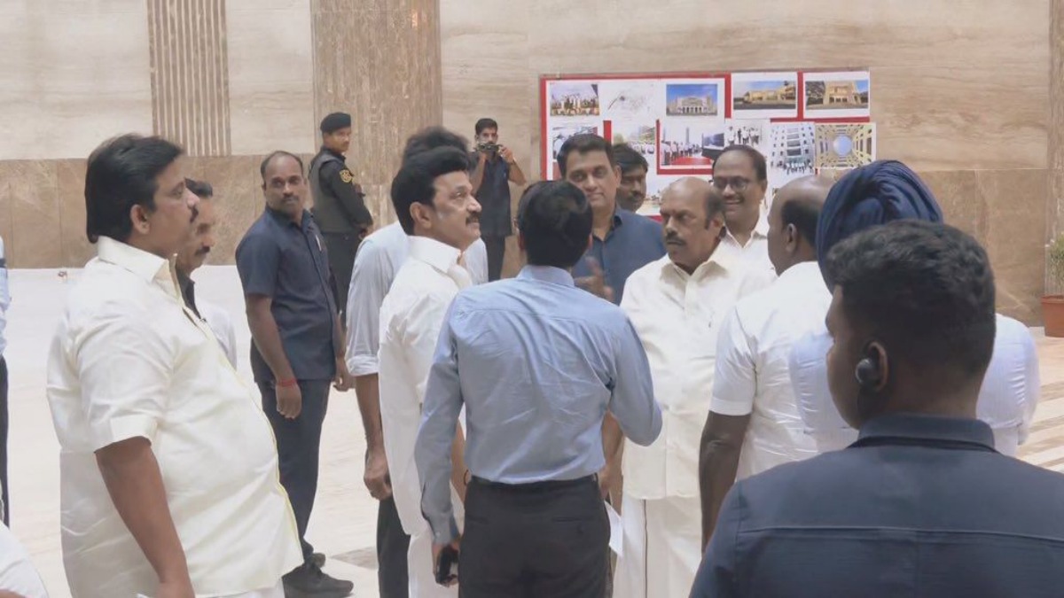 CM Stalin inspection at chennai guindy karunanidhi multi speciality hospital CM Stalin inspection at chennai guindy karunanidhi multi speciality hospital