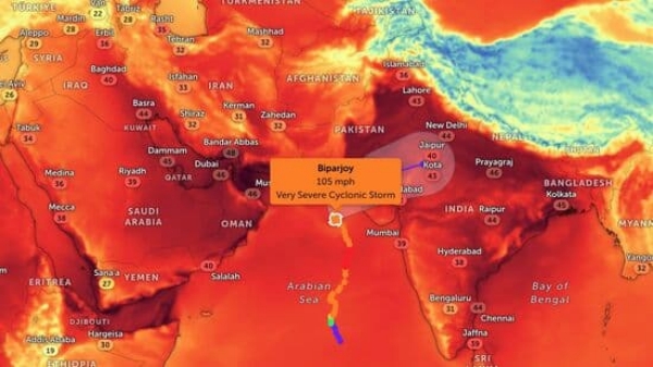 After Trail Of Destruction In Gujarat, Cyclone Biparjoy Head To Rajasthan: Heavy rain alert