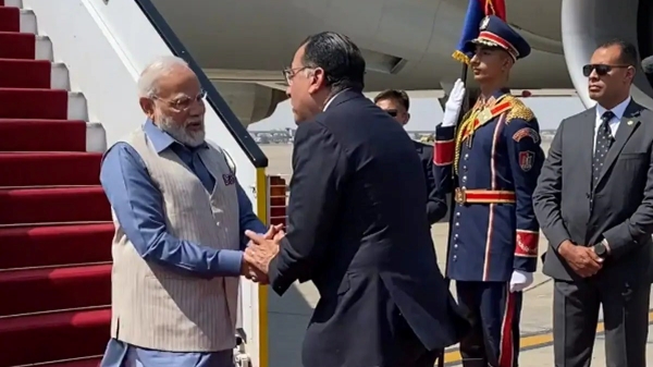  PM Modi lands in Egypt for the first bilateral visit by an Indian PM after 26 years