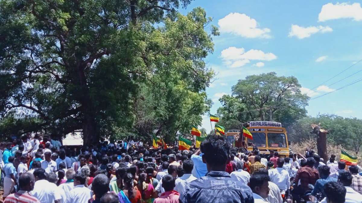 Karur: Thousands Protest against Temple shut down after Dalits denied entry row 