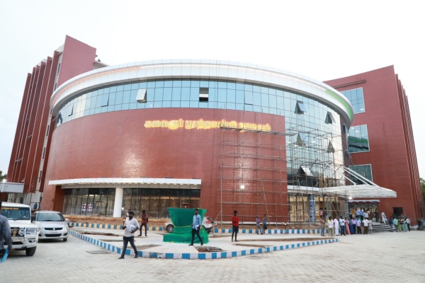  Solomon Pappaiah and Karu Palaniappan both share their opinion about the Madurai kalaignar Centenary Library.