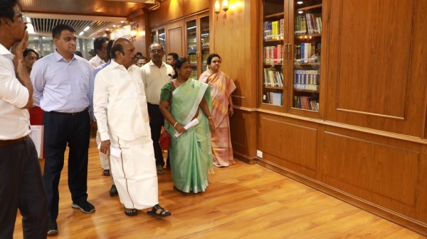  Solomon Pappaiah and Karu Palaniappan both share their opinion about the Madurai kalaignar Centenary Library.