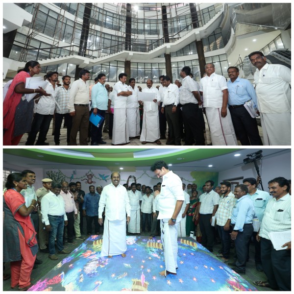  Solomon Pappaiah and Karu Palaniappan both share their opinion about the Madurai kalaignar Centenary Library.