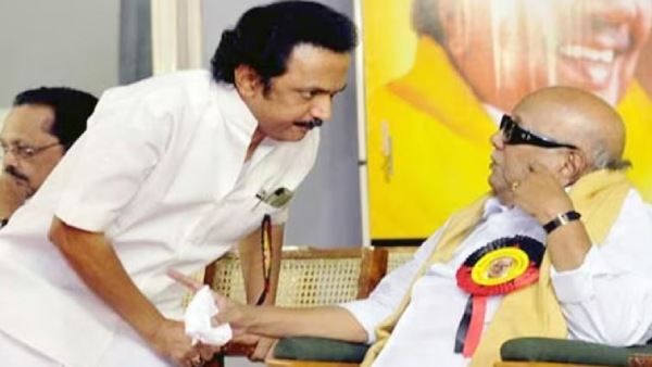  M. Karunanidhi built and saved DMK