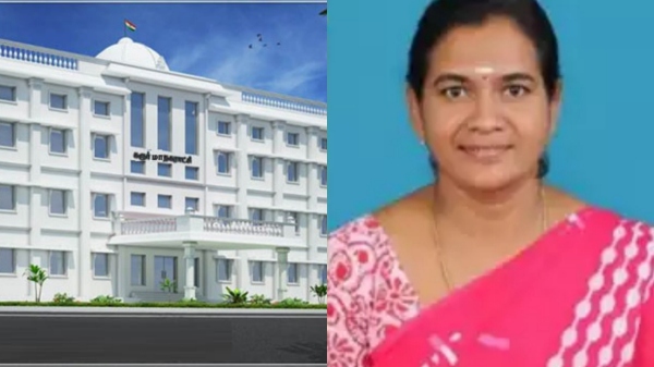 Karur Mayor Kavitha ganesan Argument with Admk councillors