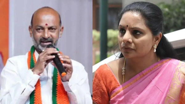This is Telangana CM Move, Amid of ED investigation to his daughter Kavitha MLC, Police arrested BJP Chief Bandi Sanjay 