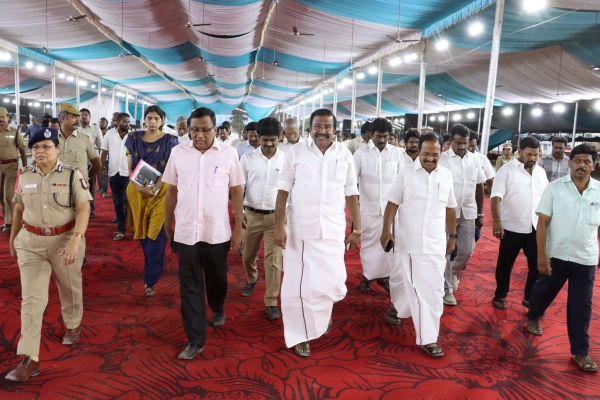 Minister KN Nehru speech in Salem DMK functionary meeting 