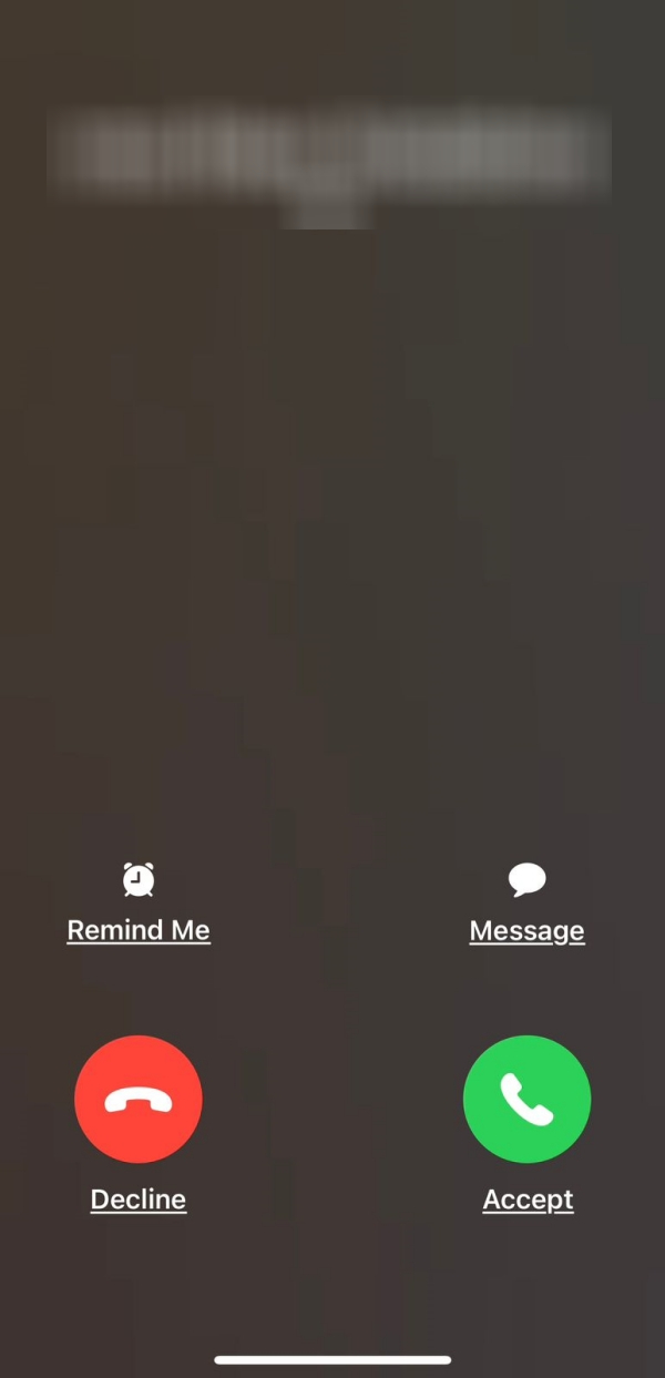 How to decline incoming calls in iPhones? here is the shortcut