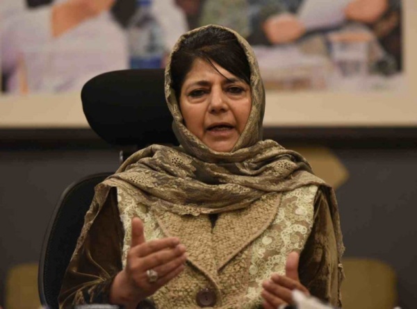 Army forced Muslims at mosque in Pulwama to chant Jai Shri Ram, says Mehbooba Mufti 