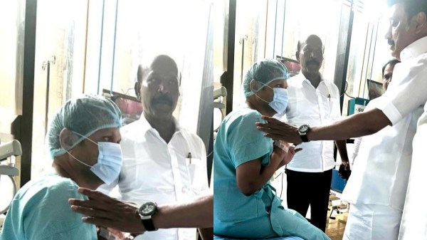 Senthil Balaji spoke to Chief Minister Stalin at the hospital 