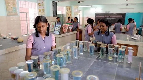  Chennai Nesappakkam School is newly built with modern facilities